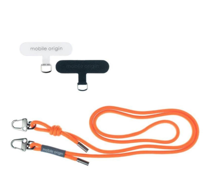 Smycz do telefonu Mobile Origin Lanyard rope 6mm 82-163cm orange